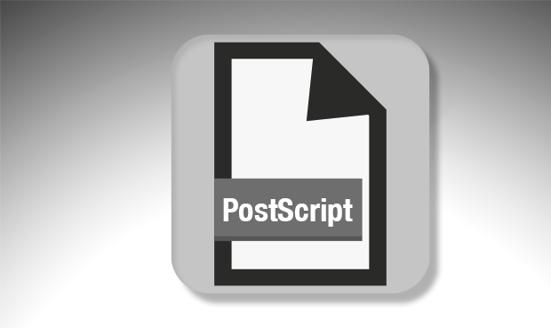 PostScript, namisla