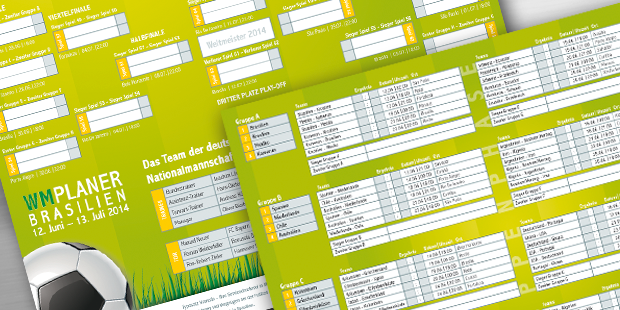 WM 2014 Spielplan